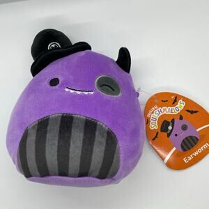 Squishmallows 5" Plush- Earworm The Monster- NWT